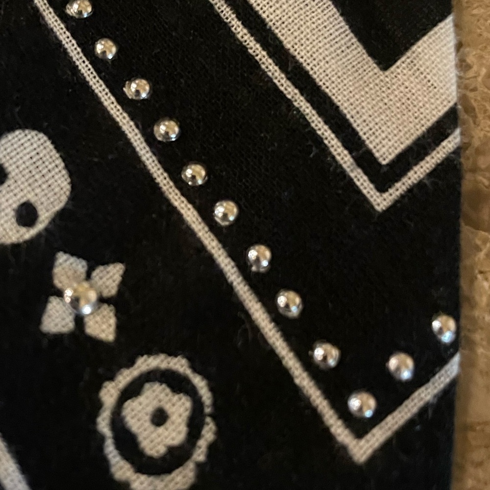 COACH Hard To Find Skull Bandana Print Bag Charm - Picture 7 of 14
